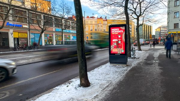 Sörnäinen Helsinginkatu G, F Westbound
